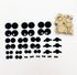 Adhesive Pupil Packs